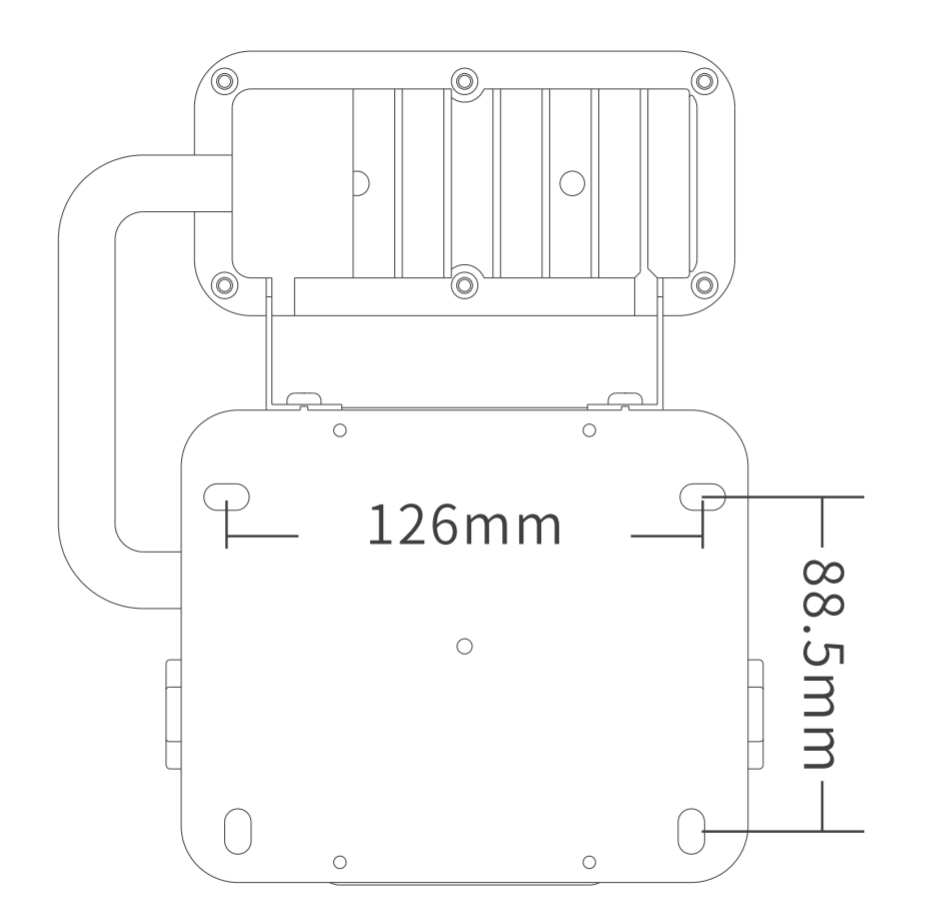 華天應急照明燈具安裝尺寸